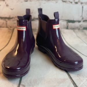 Hunter Original Chelsea Gloss EUC!